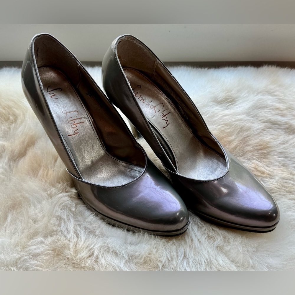 Sam & Libby "Claudina" Platform Pumps Size 7.5